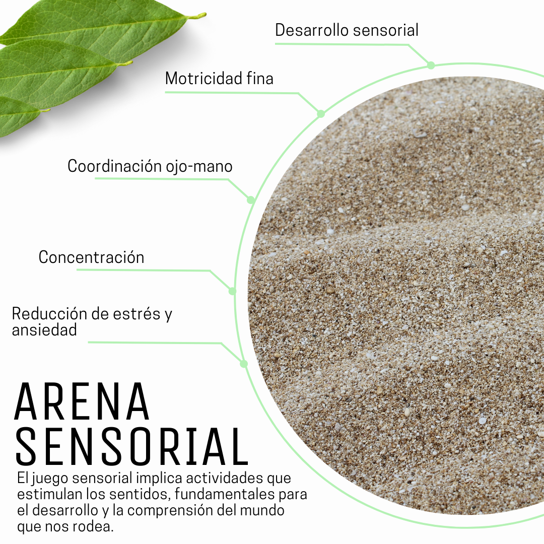 Arena Sensorial 20 Kg de cáscara de nuez