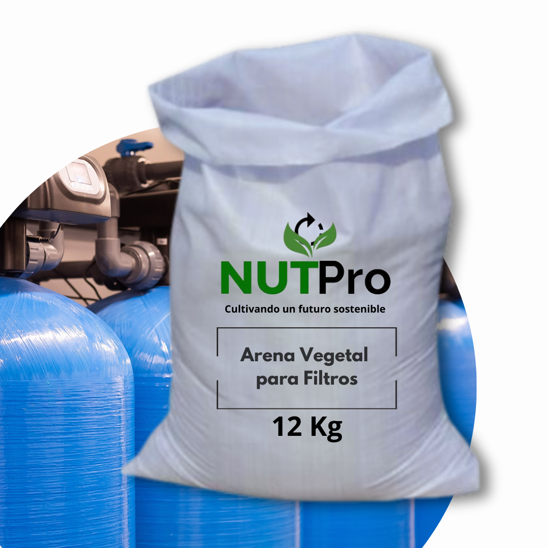 Arena Multiuso Vegetal para Filtros 12Kg AK-FILT