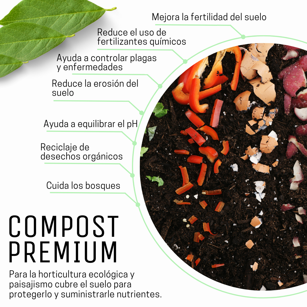 Tierra Compost Premium Saco 25 Litros