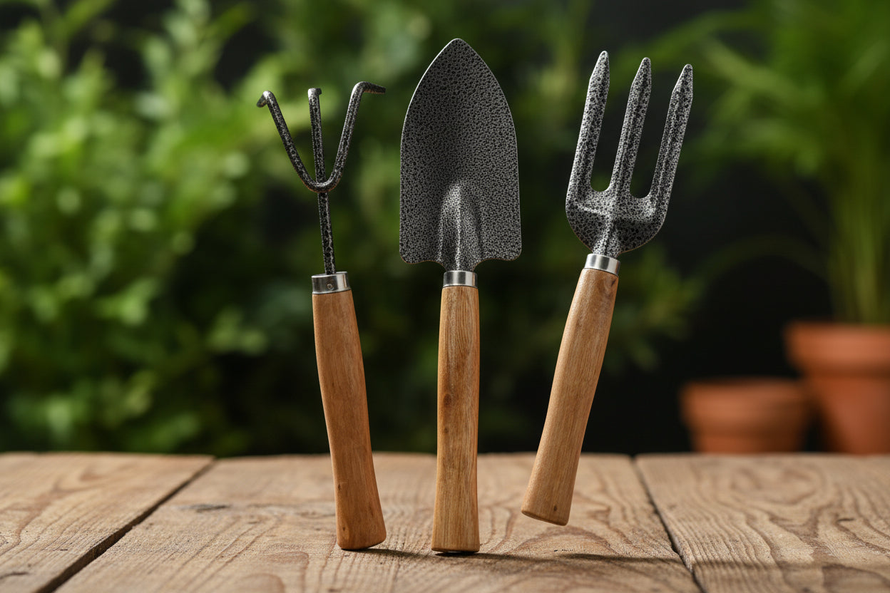 Set Herramientas pequeñas para almacigos.