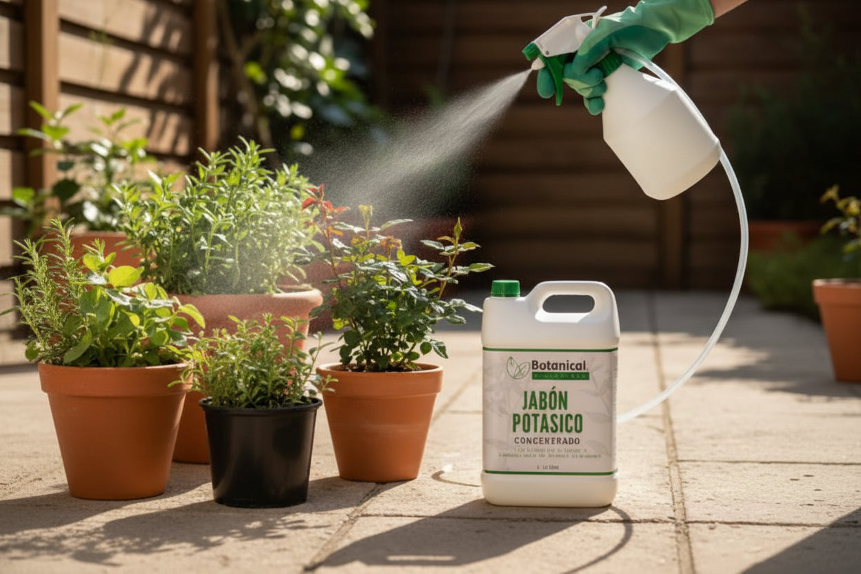 Jabón potásico concentrado 1Lt Botanical (Rinde 50Lt)
