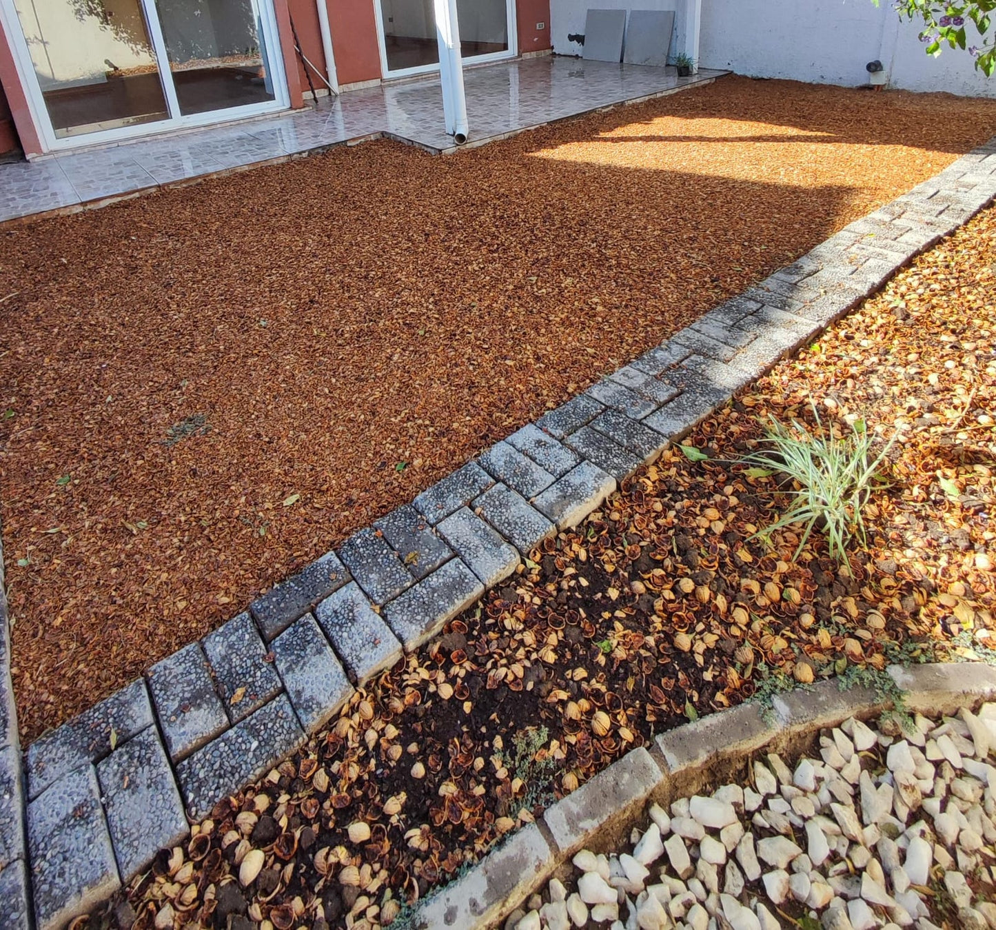 Mulch Cáscara de Nuez (tamaño L) 1m3 (1.000 Litros)