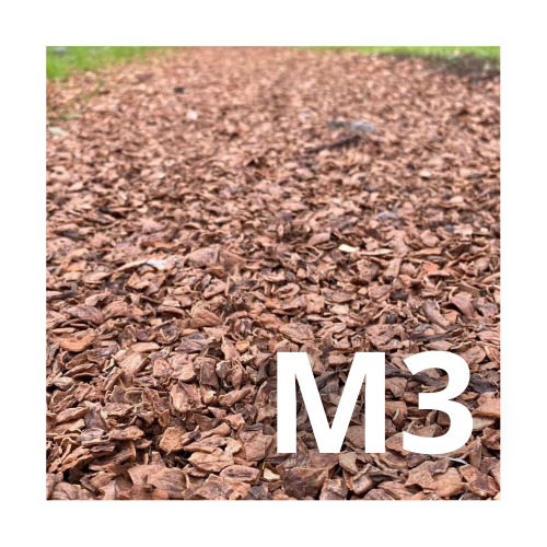 1 M3 Mulch Cáscara de Nuez (tamaño M 1.000 Litros)