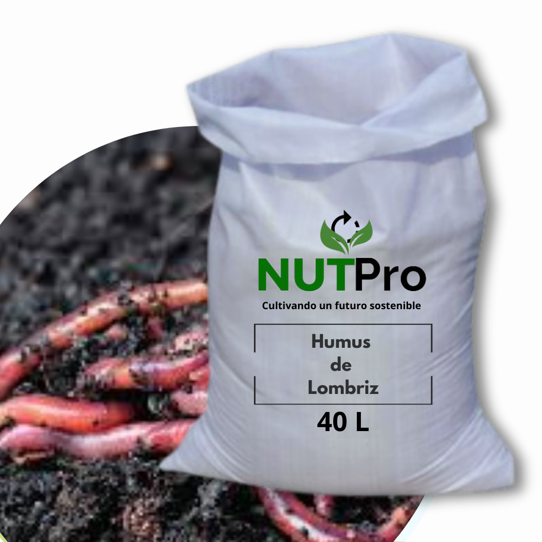Sustrato Humus de Lombriz saco 40 Litros