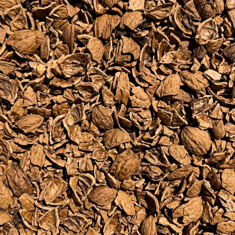 Mulch Cáscara de Nuez (tamaño S) (7-12mm) saco 40 Litros