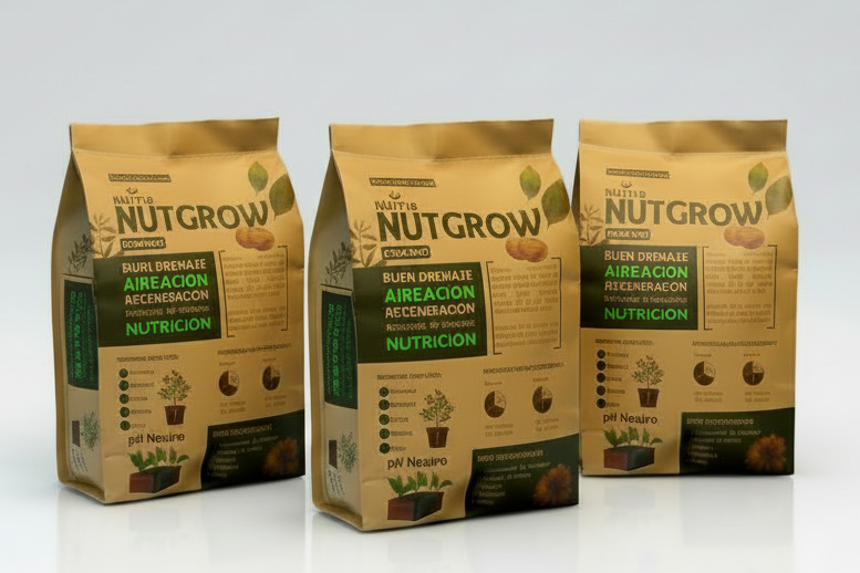 PACK 3 Nutgrow 5L Perlita de Nuez