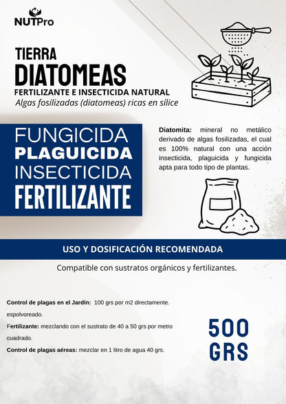 Tierra de Diatomeas 1Kg.