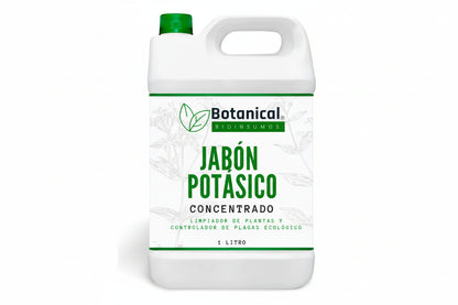 Jabón potásico concentrado 1Lt Botanical (Rinde 50Lt)
