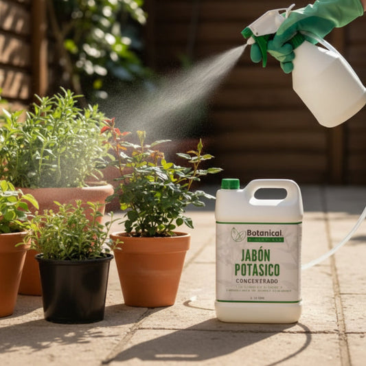 Jabón potásico concentrado 1Lt Botanical (Rinde 50Lt)