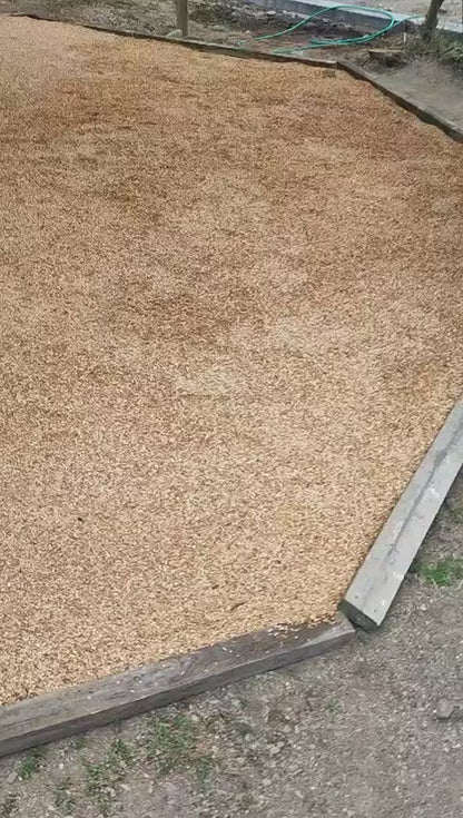 Mulch Sensorial Grounding (5-7mm) saco 40 Litros cáscara de nuez Nutpro