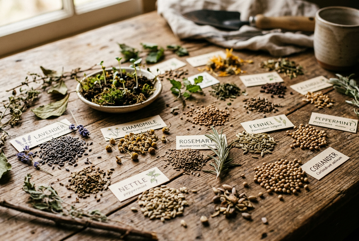 Semillas Medicinales,  Aromáticas y de Control Biológico
