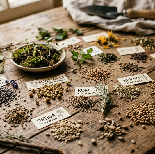 Semillas Plantas Aromáticas y Control Biológico